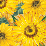 Sunflowers Cocktail Napkin
