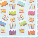 Cake Frosting Paper Linen Cocktail Napkin