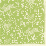 Hedgerow Napkin Cocktail | Moss Green