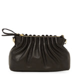 Genuine Italian Leather Clutch and Crossbody Bag