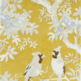 Scenic Songbirds Gold/Ivory Guest Towel