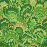 Marbled Ceramica Green Cocktail Napkin