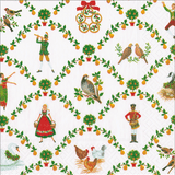 On The Twelfth Day Napkin Luncheon Napkin