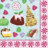 Sweets Napkin Luncheon Cocktail Napkins