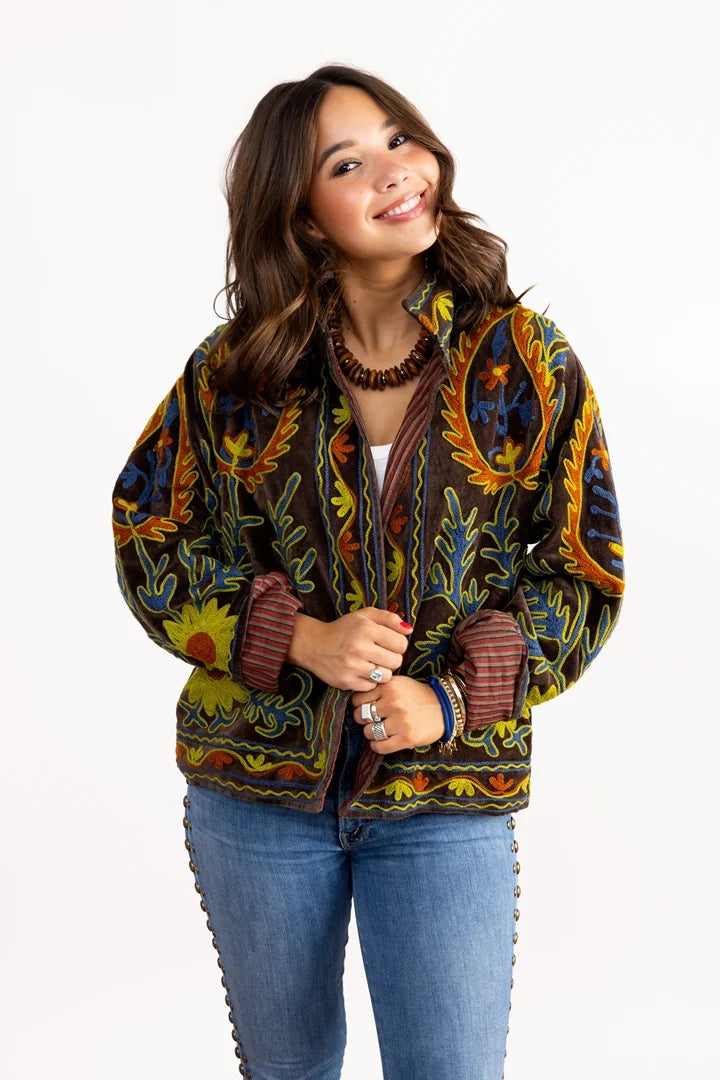 Nancy Jacket-Tela Luxury Mercantile