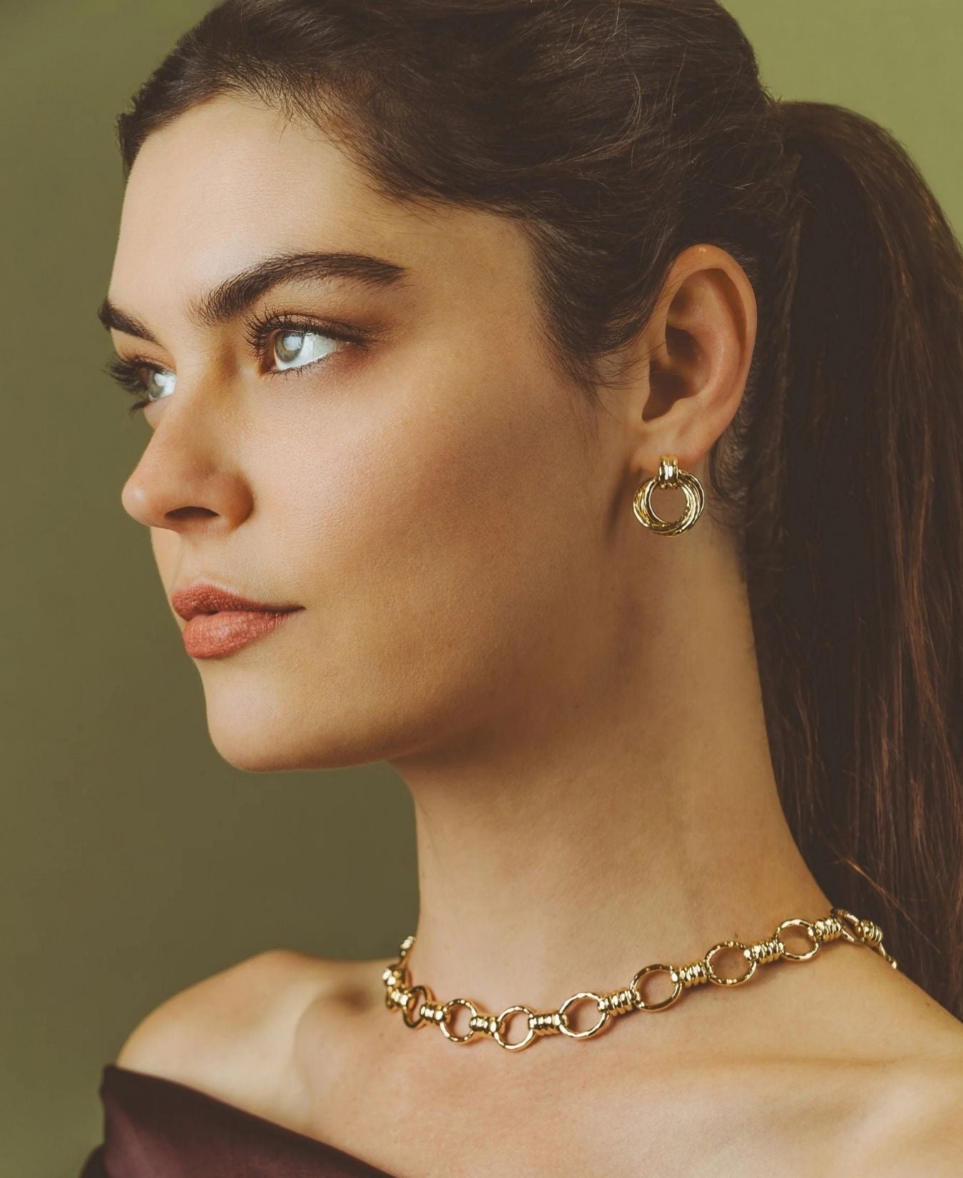 Neptune Chain Necklace-AnabelAram-13131117624