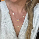 Butterfly Lariat Necklace