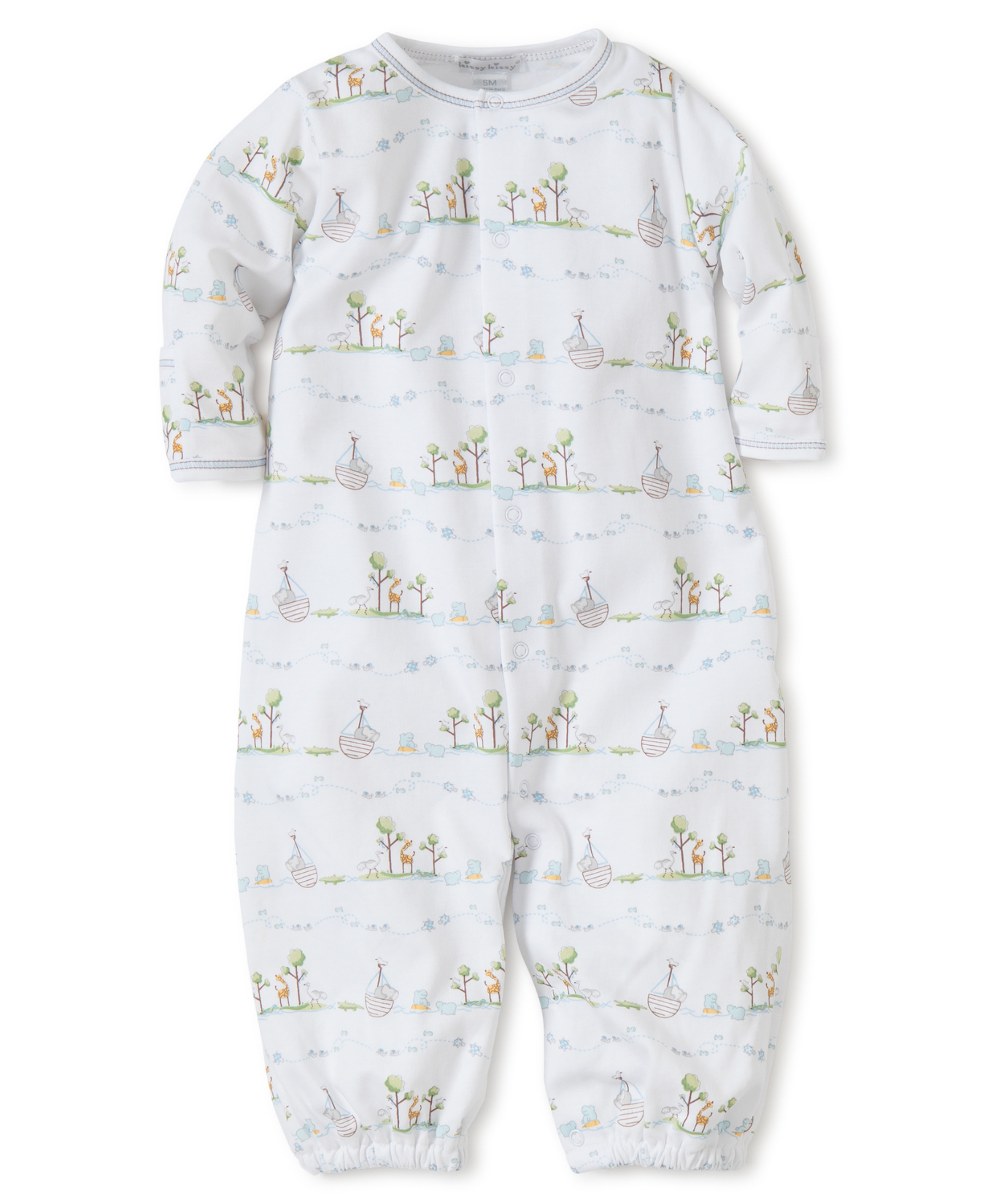 Noah's Print Convertible Gown_Kissy Kissy_F1635314P