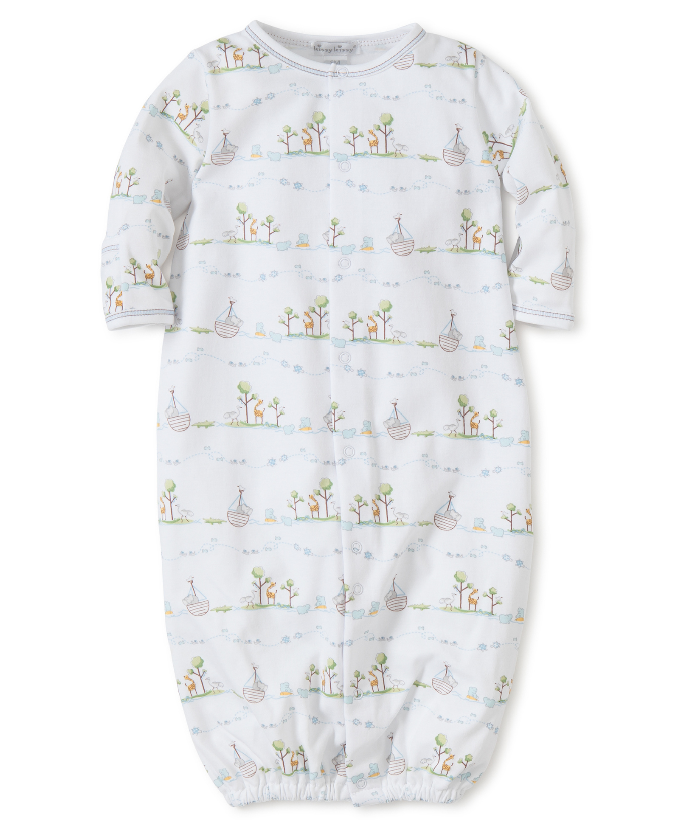 Noah's Print Convertible Gown_Kissy Kissy_F1635314P