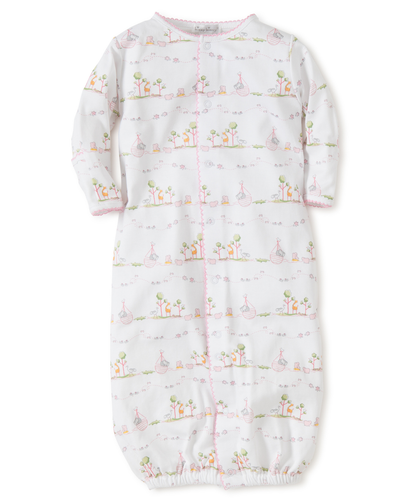 Noah's Print Convertible Gown_Kissy Kissy_F1635314P