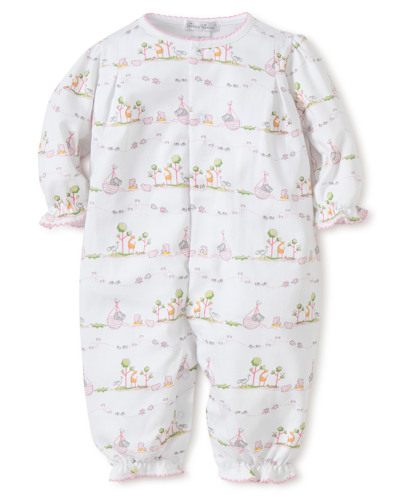 Noah's Print Playsuit_Kissy Kissy_F1635310P