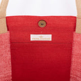 Noel Wreath Juco Carryall Tote