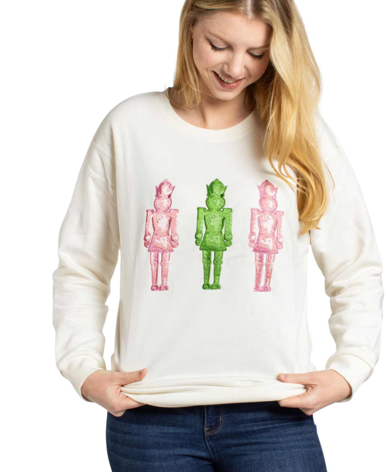 Nutcracker Silhouette Sweatshirt_The Royal Standard_502261015