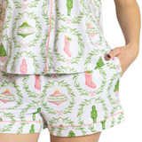 Nutcracker Trellis Sleep Shorts_The Royal Standard_273260976