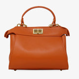 Genuine Italian Leather Handle and Crossbody Bag