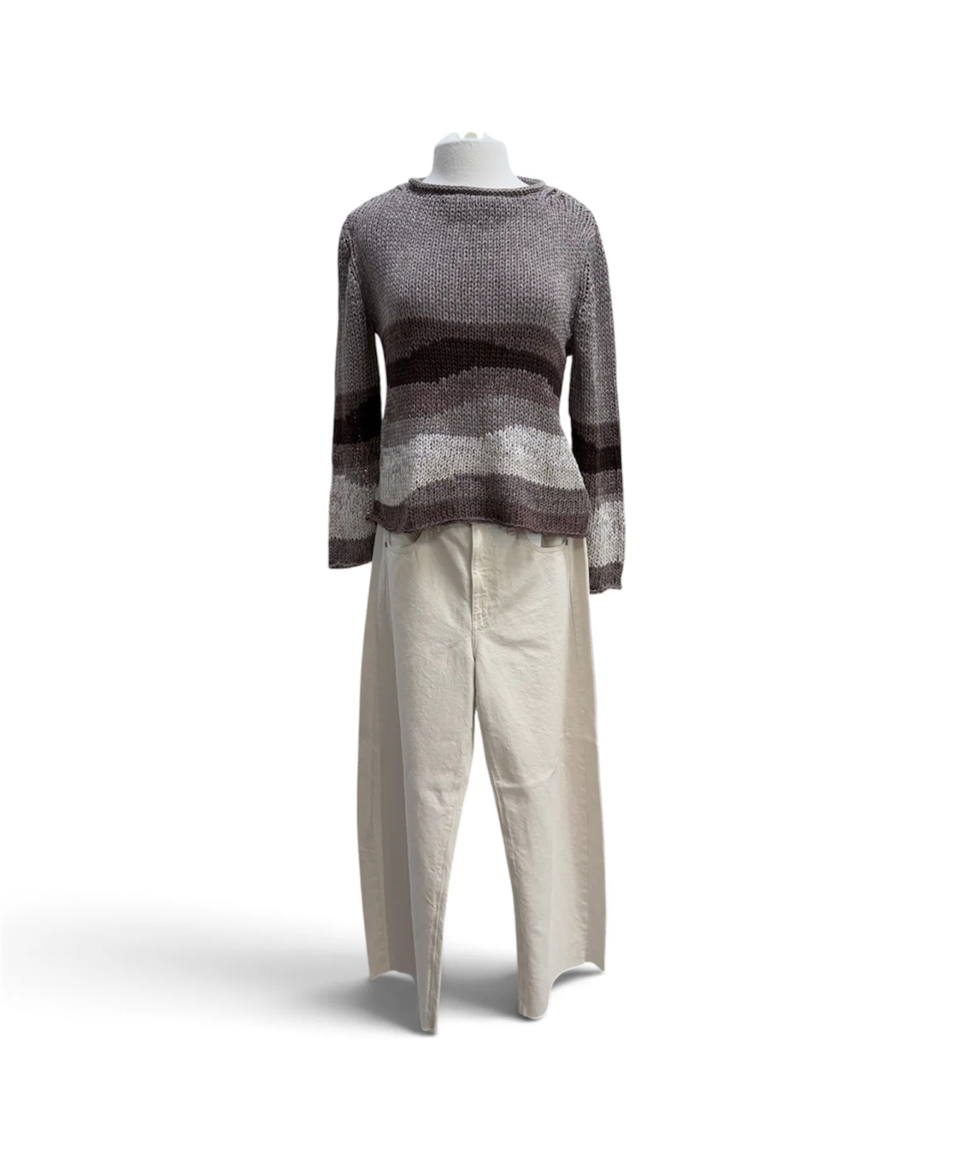 Oceana Crew Chunky Cotton Sweater_Wooden Ships_K57C9W205