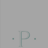 Paper Linen Boxed Guest Towel - Antique Initial in Robin's Egg Blue