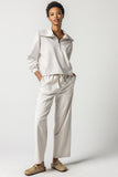 Drawcord Pant: Alabaster