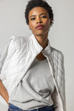Reversible Snap Fron Vest: Opal