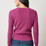 Multi Stitch Pullover Sweater | Dahlia