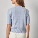 Elbow Sleeve Button Cardigan | Clearwater