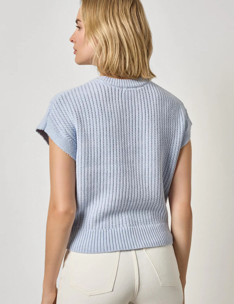 Textured Wedge Sweater | Clearwater