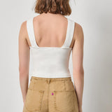 Wide Strap Knit Tank
