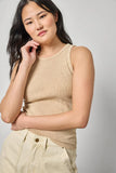 Sunwashed Rib Tank | Burlap Wash