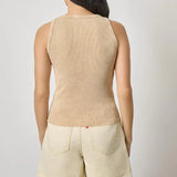 Sunwashed Rib Tank | Burlap Wash