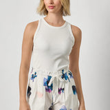 Sunwashed Rib Tank | Burlap Wash