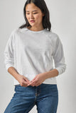Vintage Sweatshirt Tee | White
