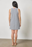 Center Seam Tank Dress | Navy Stripe