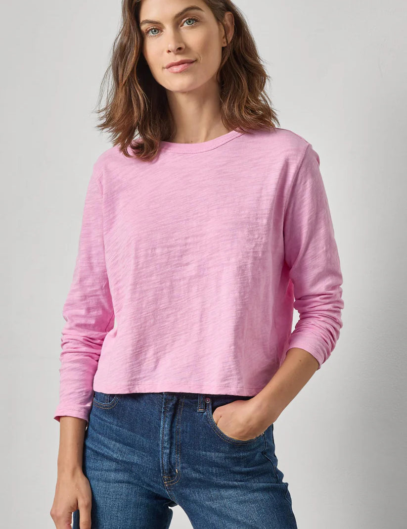 Long Sleeve Cropped Boyfriend