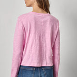 Long Sleeve Cropped Boyfriend