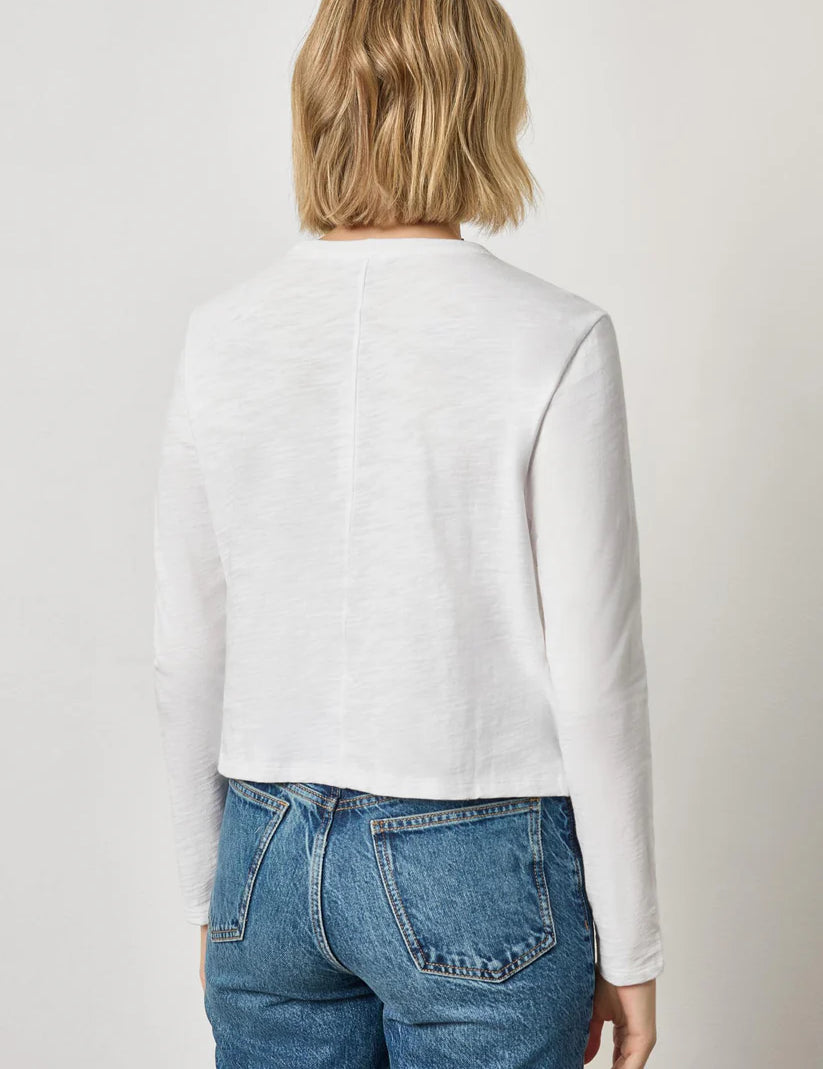 Long Sleeve Cropped Boyfriend