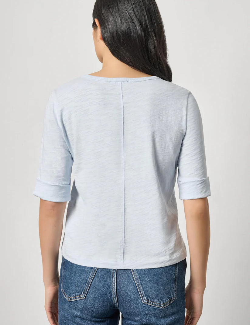 Rib Trim Elbow Split Neck | Glass