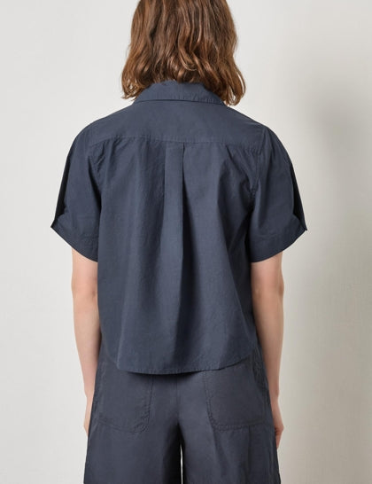 Folded Sleeve Button Down