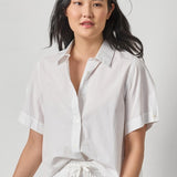 Folded Sleeve Button Down