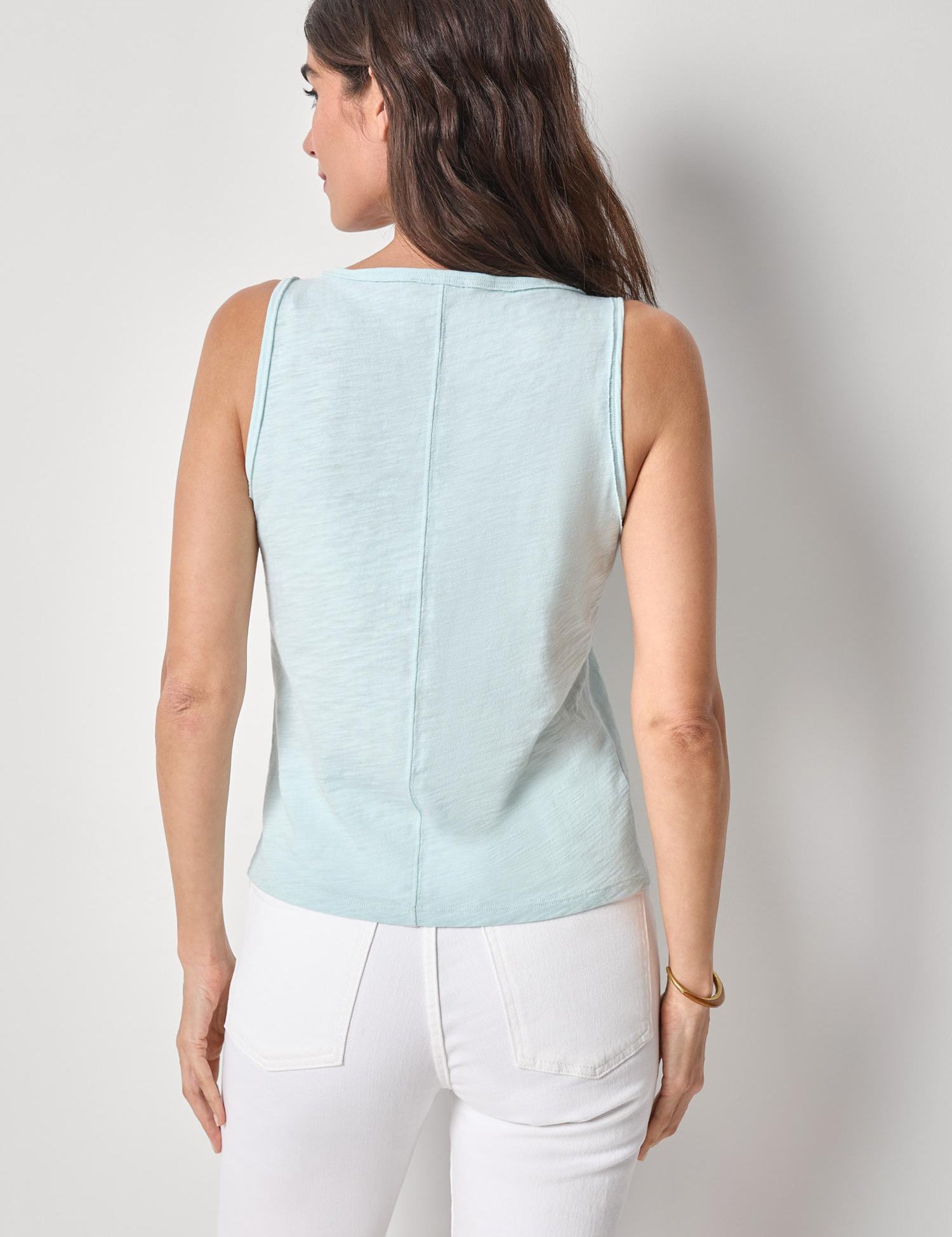 Lace Up Tank | Seabreeze