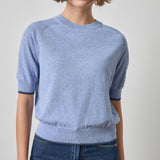 Crewneck Saddle Sleeve Sweater
