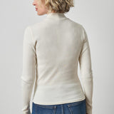 Ribbed Long Sleeve Mock | Rope