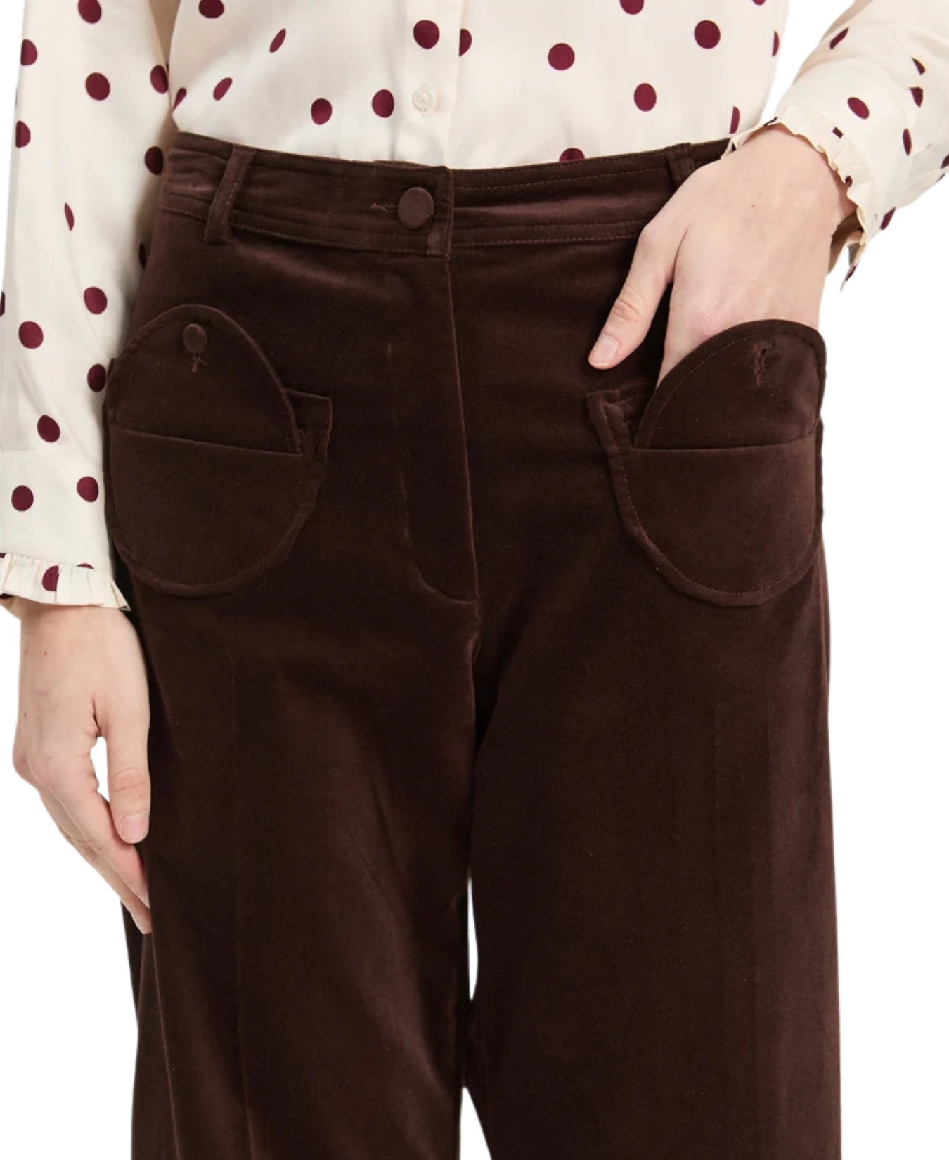 PANTALON ARI MARRON TERCIOPELO _Vilagallo_3384026W33136A