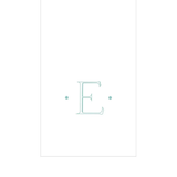 PAPER LINEN BOXED GUEST CASPARI ANTIQUE INITIAL_2901GG.E