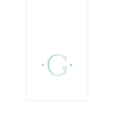 PAPER LINEN BOXED GUEST CASPARI ANTIQUE INITIAL_2901GG.G