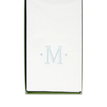 PAPER LINEN BOXED GUEST CASPARI ANTIQUE INITIAL_2901GG.M