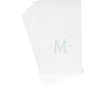 PAPER LINEN BOXED GUEST CASPARI ANTIQUE INITIAL_2901GG.M