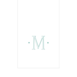 PAPER LINEN BOXED GUEST CASPARI ANTIQUE INITIAL_2901GG.M