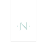 PAPER LINEN BOXED GUEST CASPARI ANTIQUE INITIAL_2901GG.N