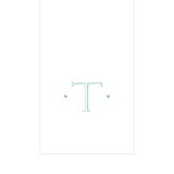 PAPER LINEN BOXED GUEST CASPARI ANTIQUE INITIAL_2901GG.T