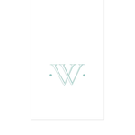 PAPER LINEN BOXED GUEST CASPARI ANTIQUE INITIAL_2901GG.W